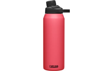 Image of CamelBak Chute Mag Insulated Stainless Steel Water Bottle, Wild Strawberry, 1L / 32oz, 1516605001
