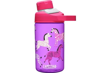 Image of CamelBak Chute Mag Water Bottle - Kids, Zebras, 14oz, 2492601041