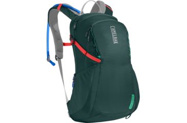 Image of CamelBak DayStar 16 Hydration Pack - Womens, Deep Teal/Hot Coral, 85 oz, 1108302000