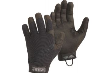 Image of CamelBak Heat Grip CT Gloves, Black, w/ Logo - Extra Small HGLG05-07
