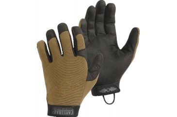 Image of CamelBak Heat Grip CT Gloves, Coyote, w/ Logo - 2XL HGLG07-12