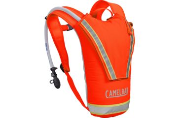 Image of CamelBak Hi-Viz Mil Spec Crux Hydration Pack, 85oz, International Orange 1736801000