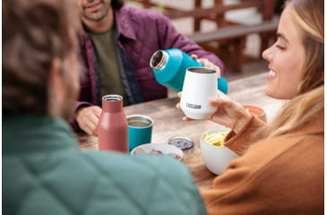 Image of CamelBak Horizon 12 oz Insulated Stainless Steel Wine Tumbler, White, 2392101035