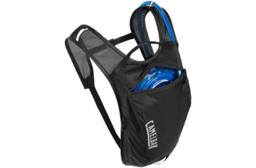 Image of CamelBak Hydrobak Light Hydration Pack, Black/Silver, 1.5 Liter, 2405001000P