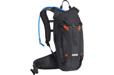 Image of CamelBak K.U.D.U. 8 Mountain Biking Back Protection Pack, Black/Laser Orange, 8 L, 1123001000