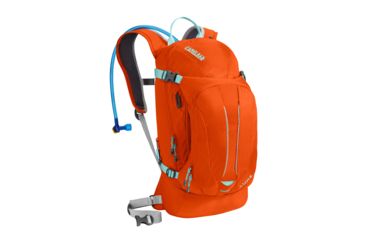 Image of CamelBak L.U.X.E. Hydration Pack - Women's-Flame/Aruba Blue
