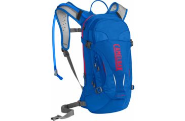 Image of CamelBak L.U.X.E Pack-Carve Blue/Fiery Coral