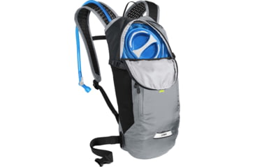 Image of CamelBak Lobo 9 Hydration Pack, Gunmetal/Lime, One Size, 2656003000