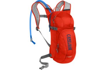 Image of CamelBak Magic Hydration Pack - Women's-Cherry Tomato/Pitch Blue