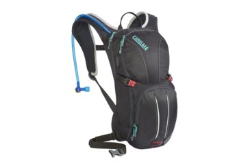 Image of CamelBak Magic Hydration Pack - Women's-Charcoal/Fiery Coral