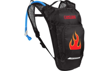 Image of CamelBak Mini Mule Hydration Pack, Black/Flames, One Size, 2814002000