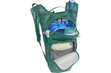 Image of CamelBak Mini Mule Hydration Pack, Green/Mountains, One Size, 2814301000