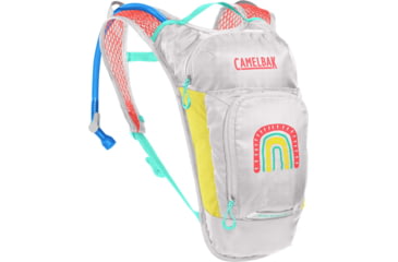 Image of CamelBak Mini Mule Hydration Pack, Grey/Rainbow, One Size, 2814003000