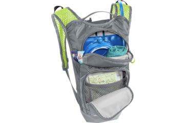 Image of CamelBak Mini Mule Hydration Pack, Gunmetal/Green, One Size, 2814001000