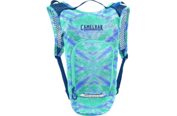 Image of CamelBak Mini Mule Hydration Pack, Tie Dye/Blue, One Size, 2814403000