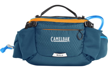 Image of CamelBak Mule 5 Waist Pack, Gibraltar Navy/Orange, One Size, 2815401000