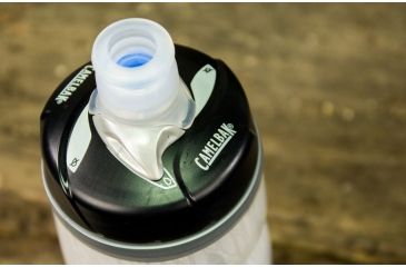 Image of CamelBak Podium Big Chill 21oz Water Bottle,Clear,Insulated w/OP Custom Print Logo 52339-CUSTOM