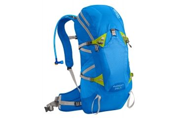 Image of CamelBak Pursuit 24 LR Backpack , 100 oz-Tahoe Blue/Lime Punch