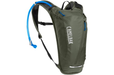 Image of CamelBak Rogue Light 7 Bike Hydration Pack with Crux Reservoir, Dusty Olive, 2 Liter, 2952301000P