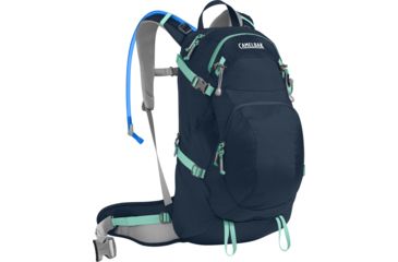 Image of CamelBak Sequoia 22 Hydration Pack - Women's-Navy Blazer/Mint Green