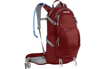 Image of CamelBak Sequoia 22 Hydration Pack - Women's-Red Dahlia/Stone Blue