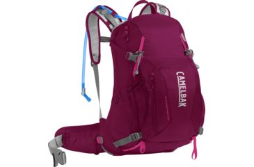 Image of CamelBak Sundowner LR 22 Outdoor Women's Hydration Backpack, Beet Red/Pink, 22L, 1153602000