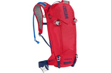 Image of CamelBak T.O.R.O. Protector 8 - Water Bottle, Racing Red/Pitch Blue, 100 oz, 1480601000