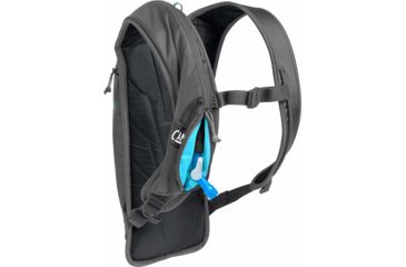 Image of CamelBak Zoid Ski and Snow Hydration Backpack, Graphite/White, 1340004000