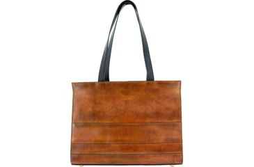Image of Cameleon Hephaestus Conceal Carry Structured Handbag Brown