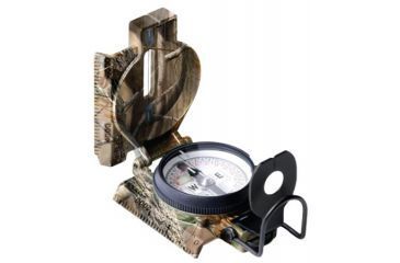 Image of USED Cammenga Phosphorescent Lensatic Master Compass 27 - Northern Hemisphere, Red, NSN 6605-00-129-6330, 27Master, EDEMO1