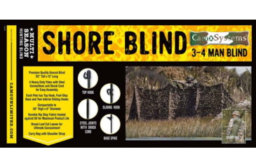 Image of Camo Unlimited Shore Blind 3-4 Man, Woodland, SB01