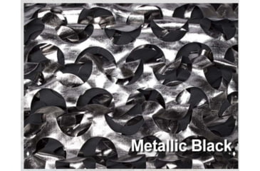 Image of Camo Unlimited Ultra-lite Bulk Netting, Black/Metallic Silver, CCBBM