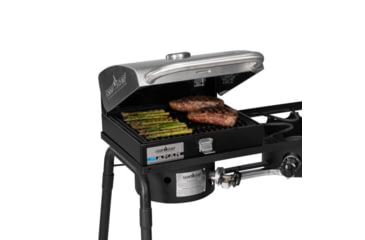 Image of Camp Chef 14x16in Deluxe Stainless Steel BBQ Grill, 1 Burner, Box Accessory, Stainless, BB30LS