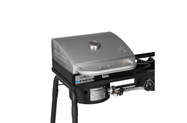 Image of Camp Chef 14x16in Deluxe Stainless Steel BBQ Grill, 1 Burner, Box Accessory, Stainless, BB30LS