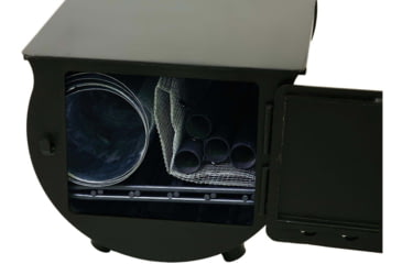 Image of Camp Chef Alpine Heavy Duty Cylinder Stove, Black, CS14