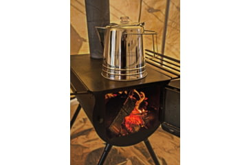Image of Camp Chef Alpine Heavy Duty Cylinder Stove, Black, CS14