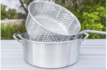 Image of Camp Chef Aluminum Pot, 10.5quart Pot, Silver, DP10