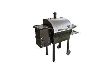 Image of CAMP CHEF Browning Pellet Grill &amp; Smoker Ltd, Silver/Black, N/A PG24LTD