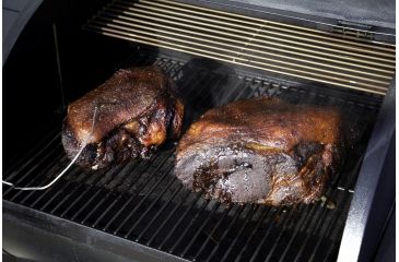 Image of CAMP CHEF Browning Pellet Grill &amp; Smoker Ltd, Silver/Black, N/A PG24LTD