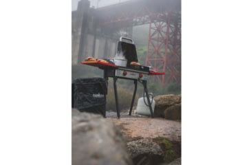 Image of Camp Chef Collapsible Garbage Can, Black, GCAN