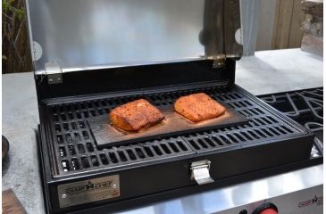 Image of Camp Chef Deluxe Stainless Bbq Grill Box Accessory, Black BB90LS