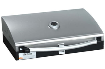 Image of Camp Chef Deluxe Stainless Bbq Grill Box Accessory, Black, BB90LS