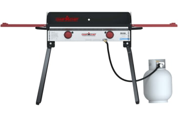 Image of Camp Chef Pro 60X - 2 Burner Stove, Black and Red, PRO60X