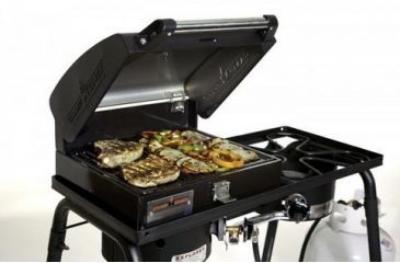 Image of Camp Chef Professional Grill Box, 14 x 16 x 8 in, Black/Grey, BB30L