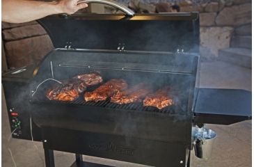 Image of Camp Chef Smokepro Lux Pellet Grill, Black PG36LUX