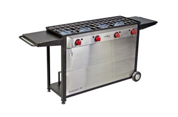 Image of Camp Chef Somerset Iv Four-Burner Stove, Black CCH4