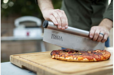 Image of Camp Chef Stainless Steel Rocking Pizza Cutter, Silver, PZC14