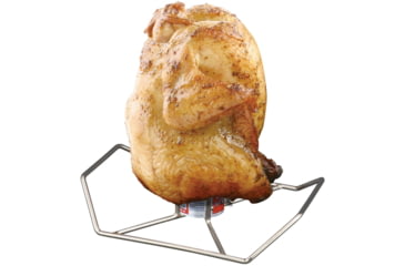Image of Camp Chef The Roost Beer Can Chicken Holder, Silver, BCH1