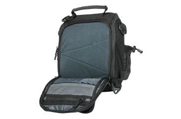 Image of Cannae Loculus Satchel Bag, Black, Medium CPG-BP-SSP-M-B