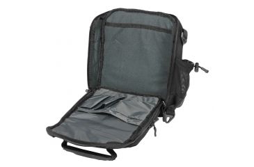 Image of Cannae Loculus Satchel Bag, Black, Medium CPG-BP-SSP-M-B